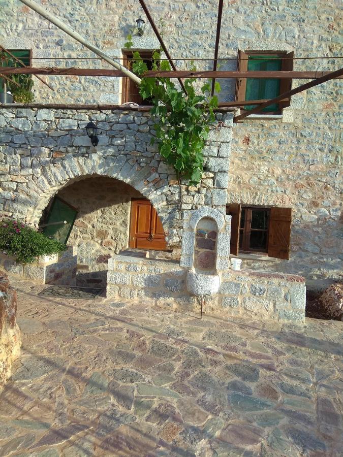 Villa Peace In The Wildest Landscape Of Mani Láyia Esterno foto