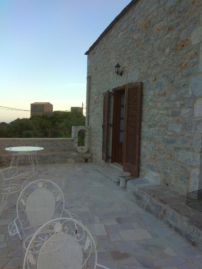 Villa Peace In The Wildest Landscape Of Mani Láyia Esterno foto